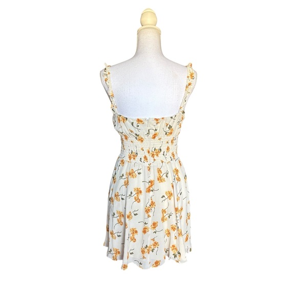 Reformation Elyse Floral Mini Dress - Size 12 - Picture 6 of 13
